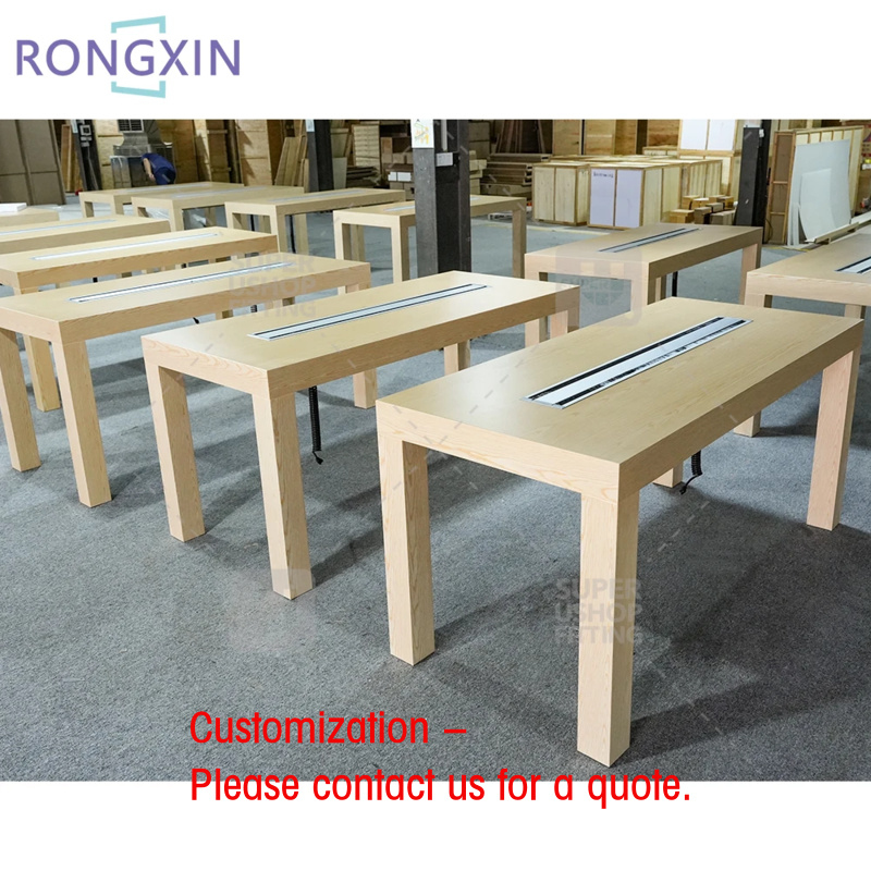 Phone Accessories Rack Display - custom.Custom Display Showcase Laptop Display Tables