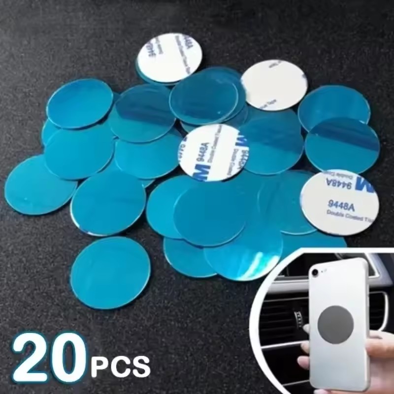 Phone Accessories Magnetic - 1/50Pcs Ultra Thin Metal Plate Stickers