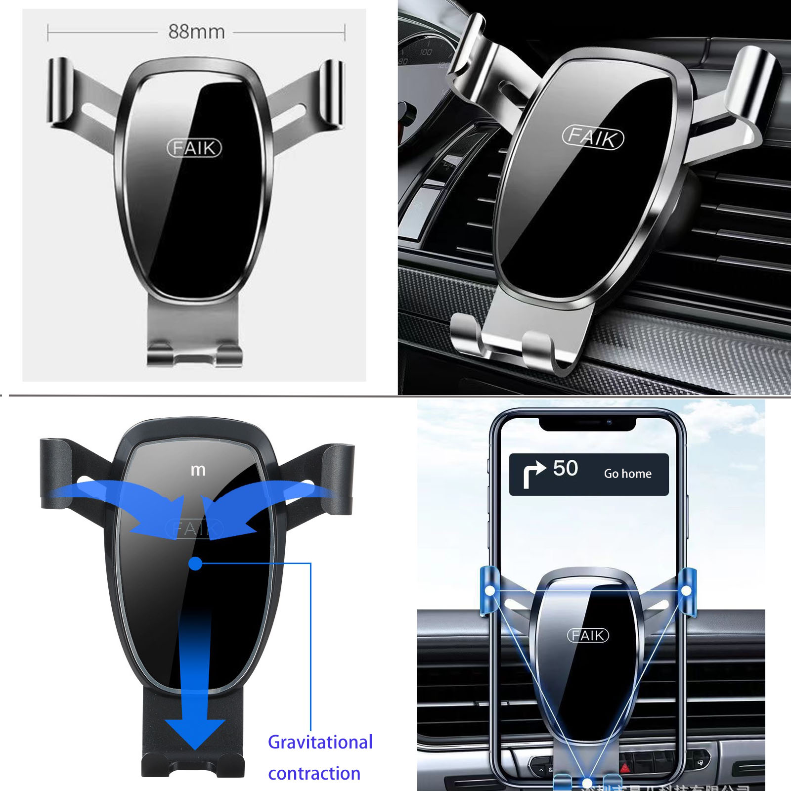 Car Mobile Phone Holder for BM - X1 Phone Accessories ulasan dan harga