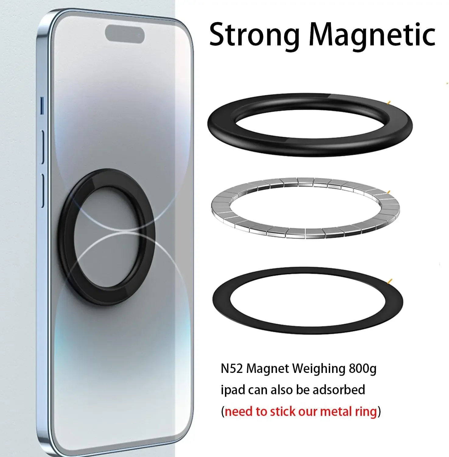 For MagSafe Magnetic Ring Hold - Phone Accessories Hooks ulasan dan harga