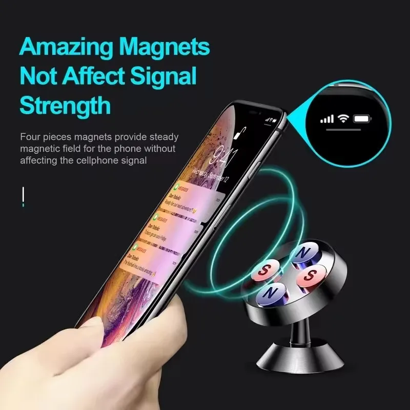 Magnetic Car Phone Holder Magn - Phone Accessories Hooks ulasan dan harga
