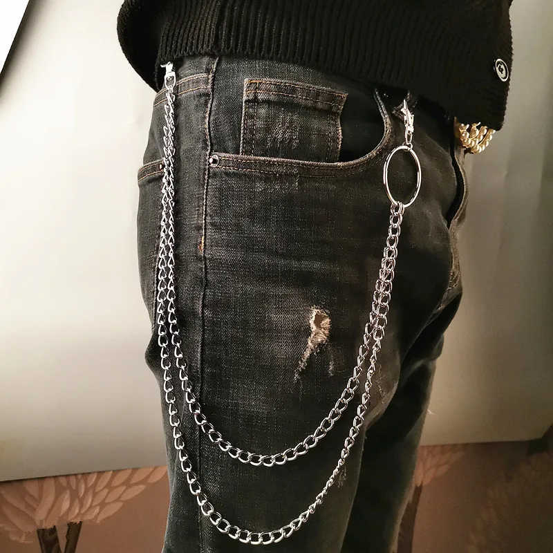 Layer Metal Belt Chain Punk Ho - Phone Accessories Hooks ulasan dan harga