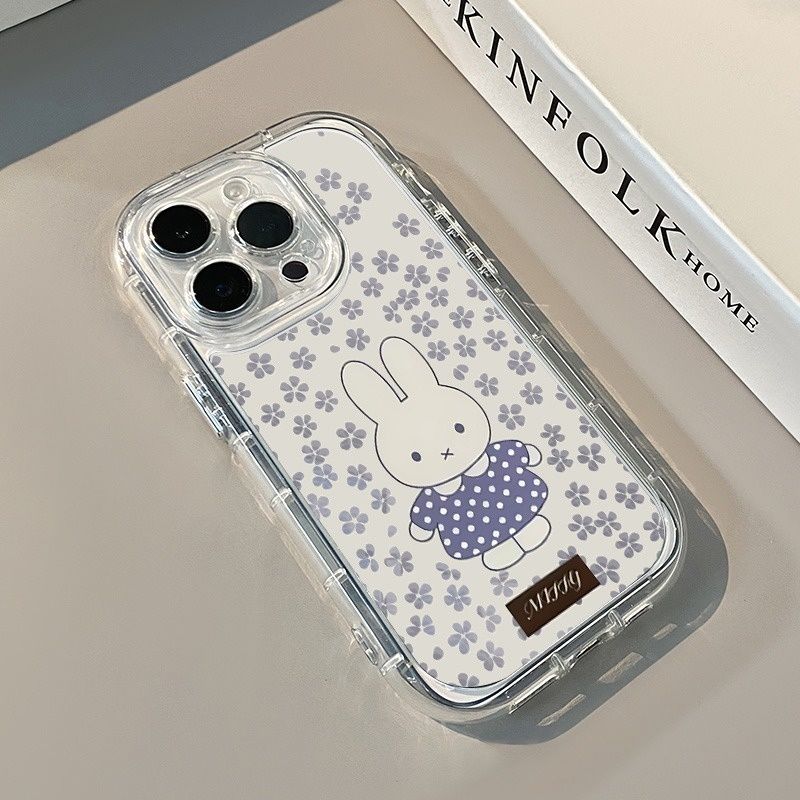 Lovely Miffy Bunny with Purple - Phone Accessories Background ulasan dan harga