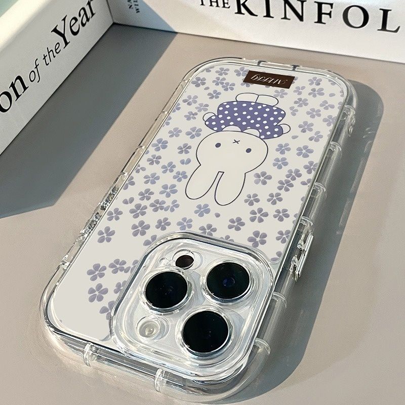 Lovely Miffy Bunny with Purple - Phone Accessories Background ulasan dan harga