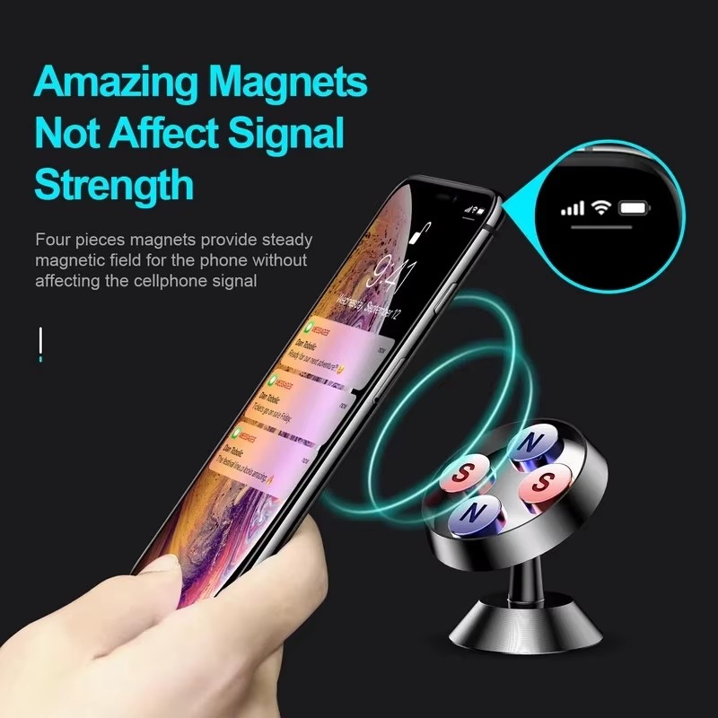 Magnetic Car Phone Holder Magn - Phone Accessories Hooks ulasan dan harga
