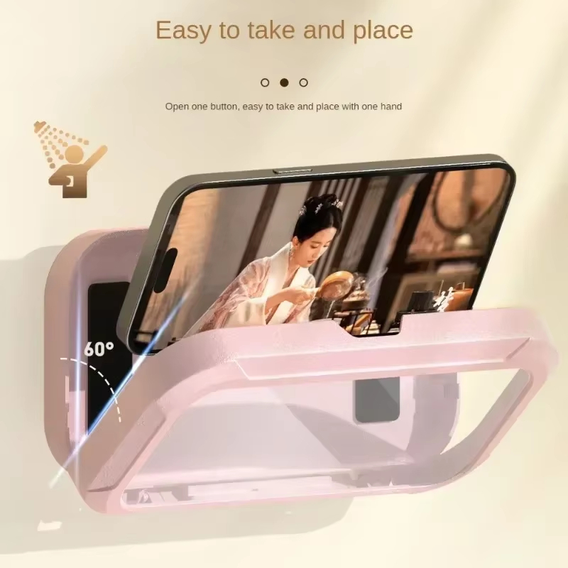 360° Rotatable Adjustable Wall - Phone Accessories Hooks ulasan dan harga