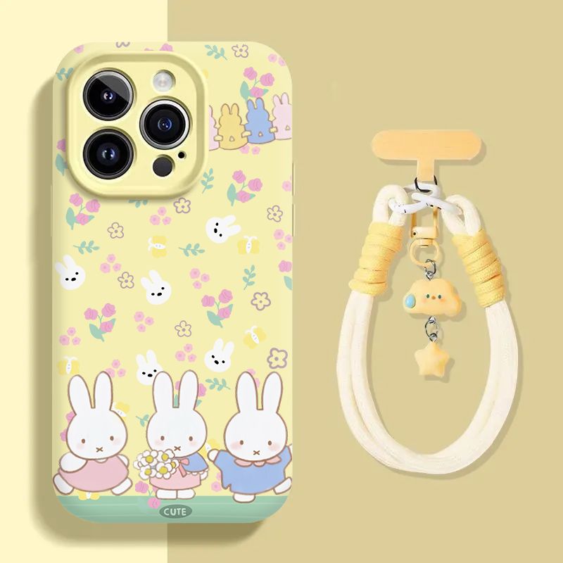 Miffy Cute Rabbit Printed Phon - Phone Accessories Background ulasan dan harga