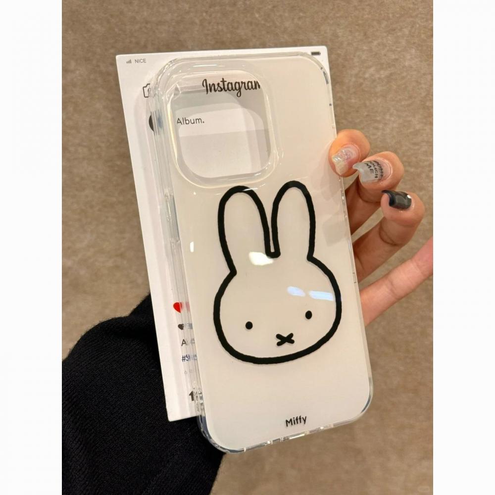Miffy kawaii line Miffy Rabbit - Phone Accessories Background ulasan dan harga