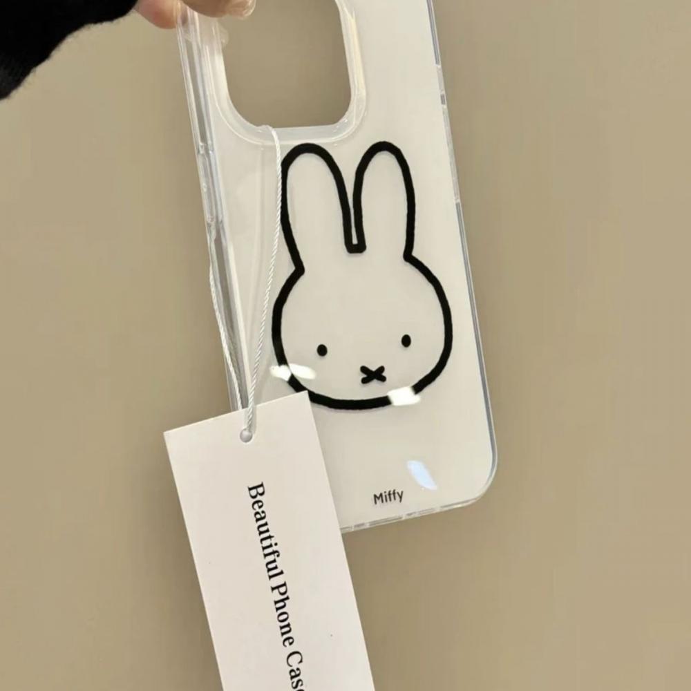 Miffy kawaii line Miffy Rabbit - Phone Accessories Background ulasan dan harga