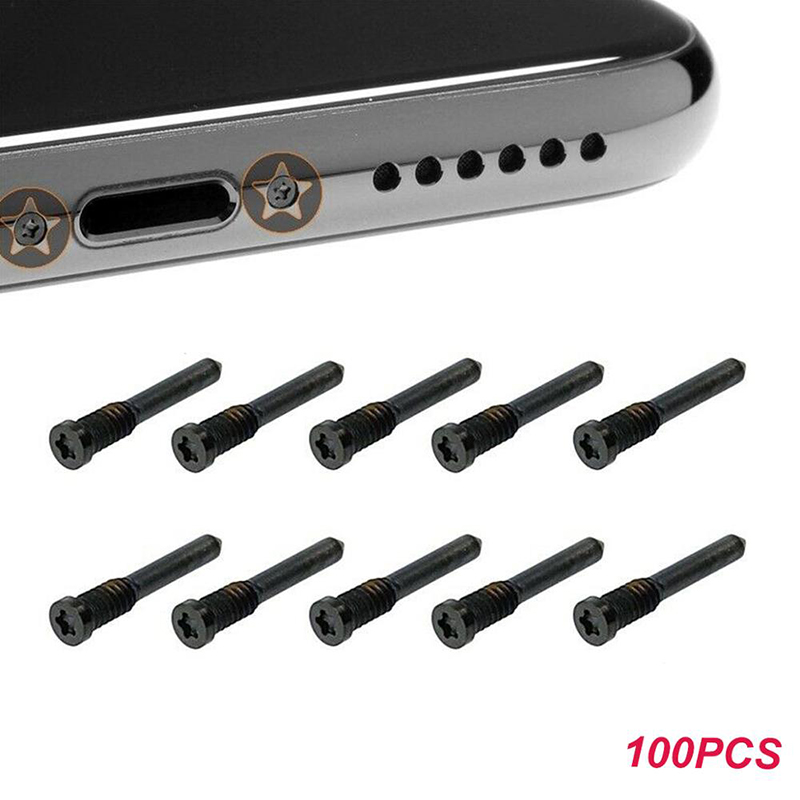 100Pcs Bottom Pentalobe Screws - Phone Accessories And Repairs ulasan dan harga