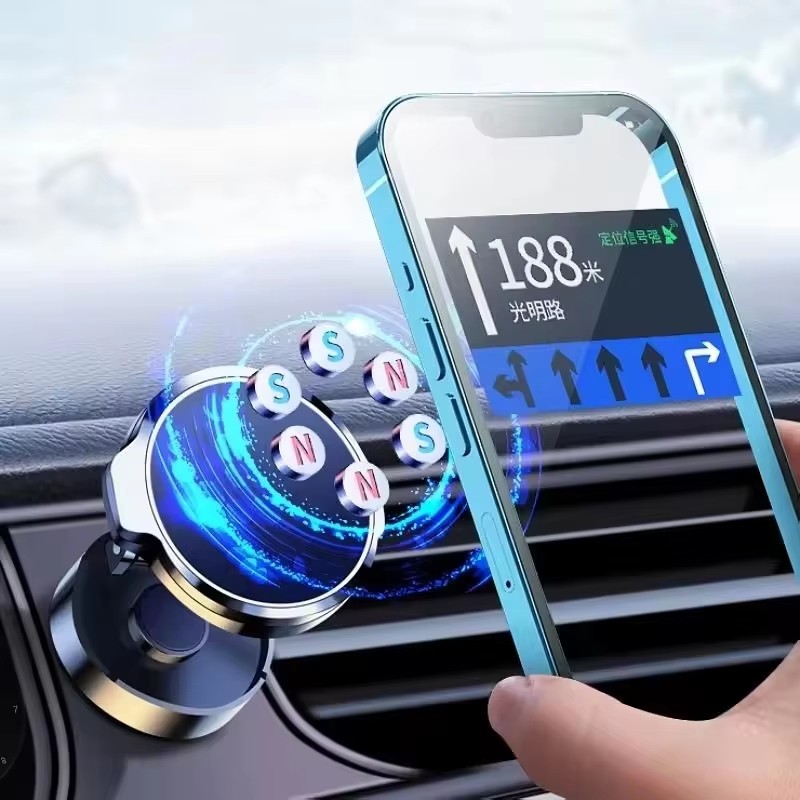 Round Folding Magnetic Car Hol - Phone Accessories Magnetic ulasan dan harga