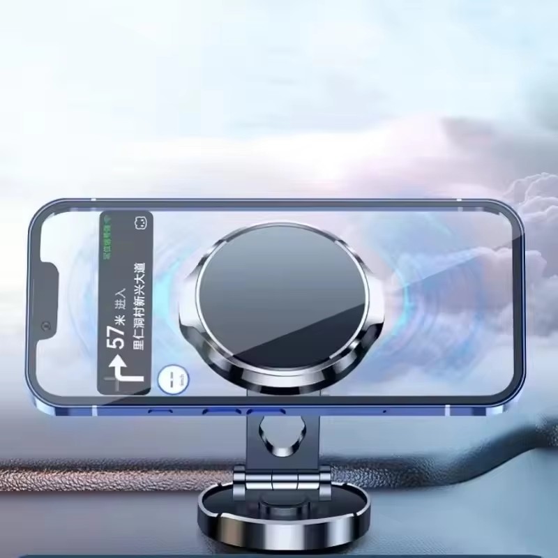Round Folding Magnetic Car Hol - Phone Accessories Magnetic ulasan dan harga